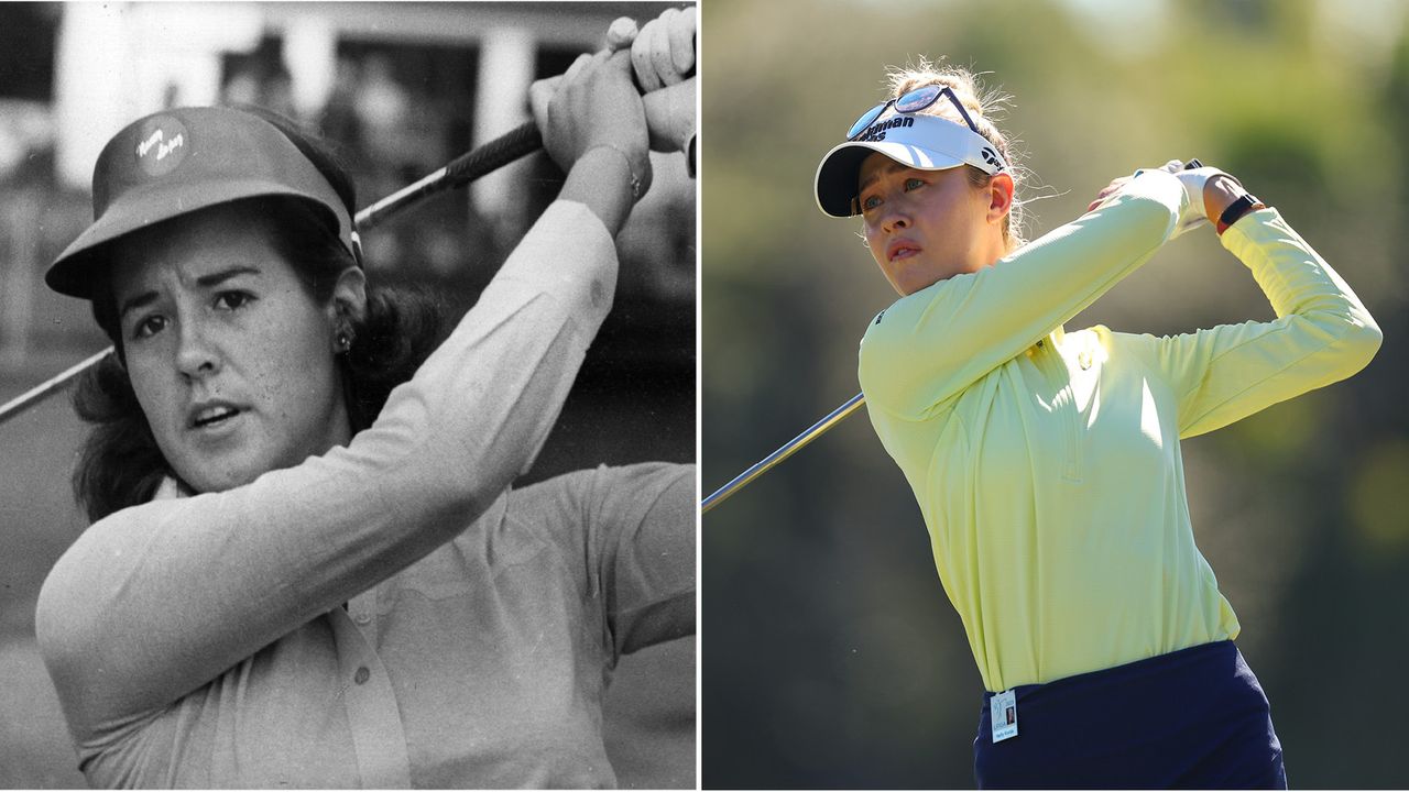 Nancy Lopez and Nelly Korda