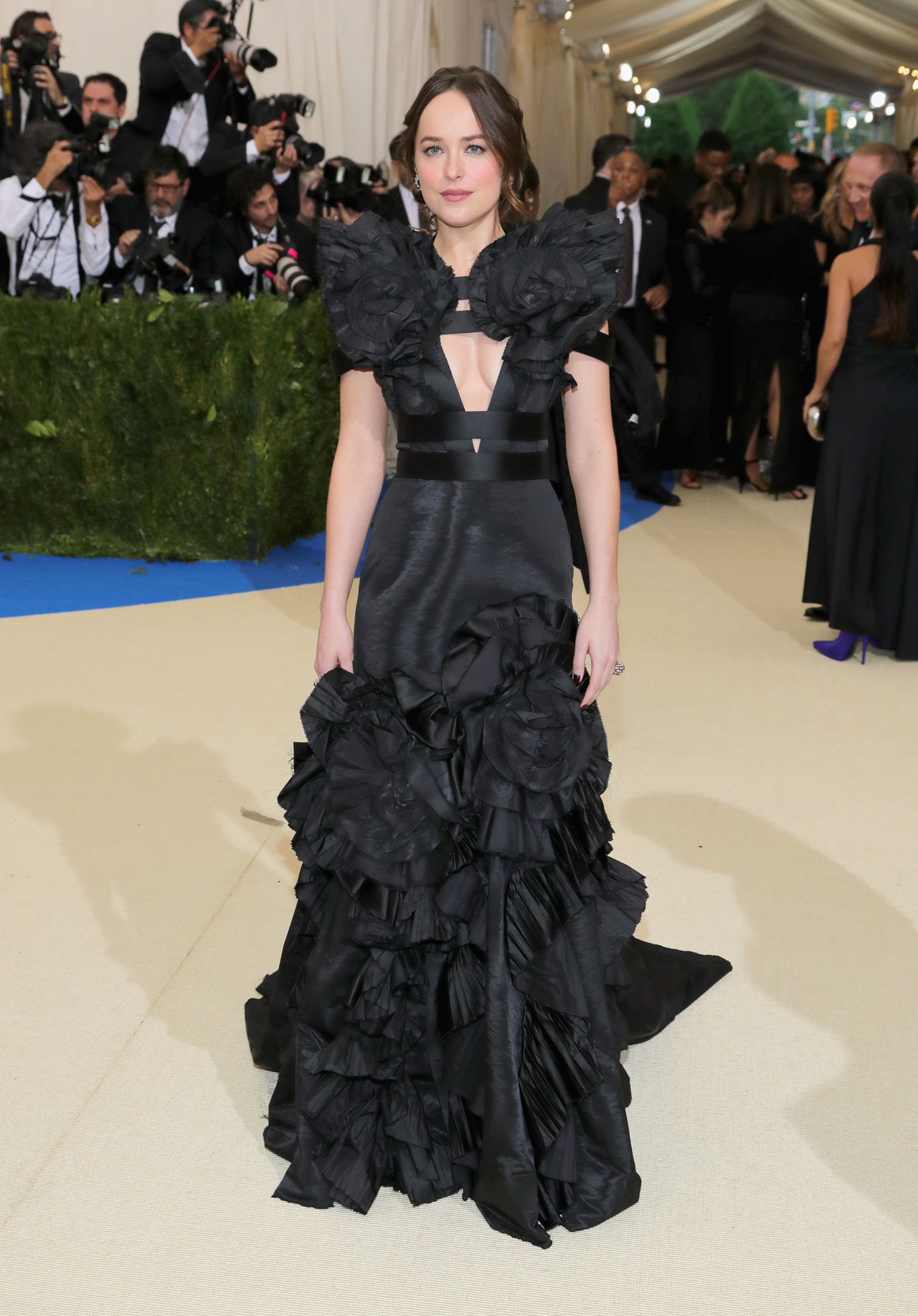 attends the "Rei Kawakubo/Comme des Garcons: Art Of The In-Between" Costume Institute Gala at Metropolitan Museum of Art on May 1, 2017 in New York City.