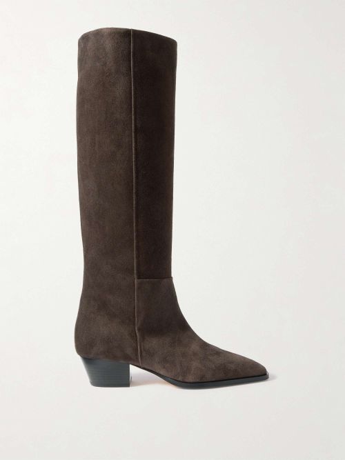 Medea Suede Knee Boots