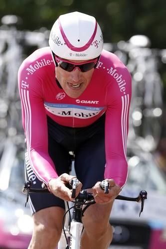 Axel Merckx (T-Mobile) is riding his last Tour de France.