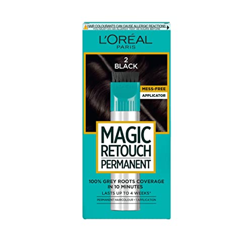 L&#039;or&amp;eacute;al Paris Magic Retouch Instant Root Spray, Grey Regrowth, Flawless Coverage, 3s, 75ml - Black 2