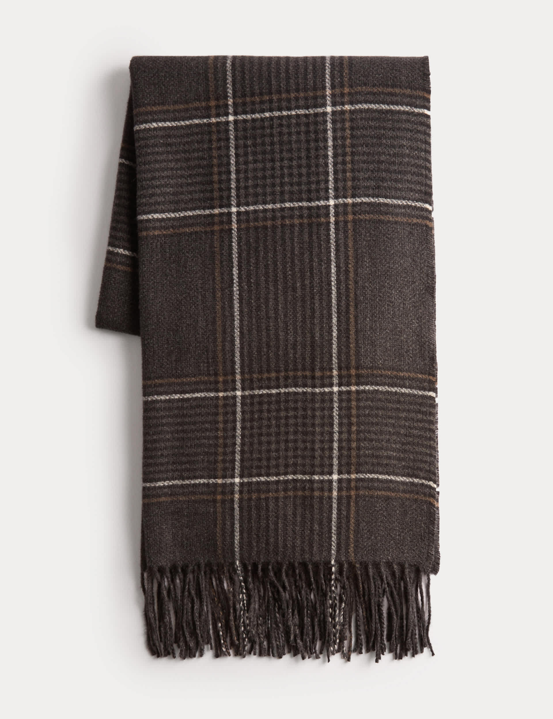 Woven Checked Scarf