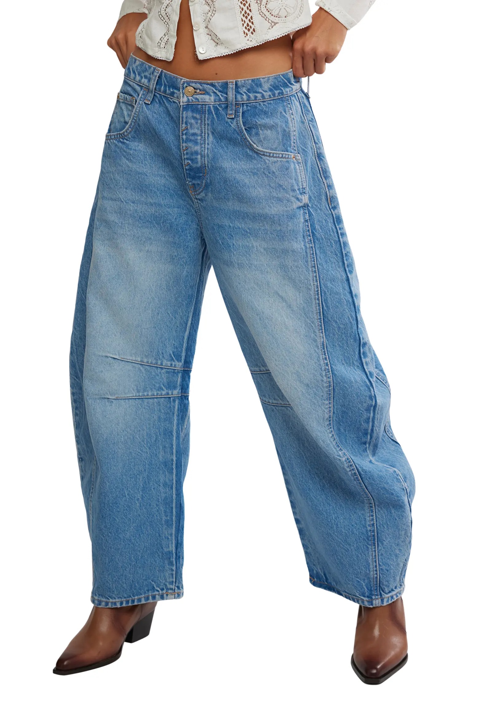 Edwin + Anderson Ankle Jeans