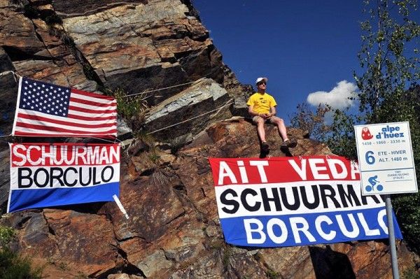 The searing heat did little to discourage those in search of a good vantage point.