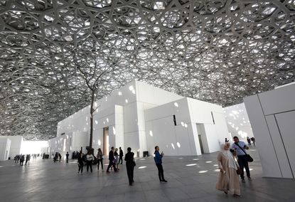 Views of The Louvre Abu Dhabi Museum