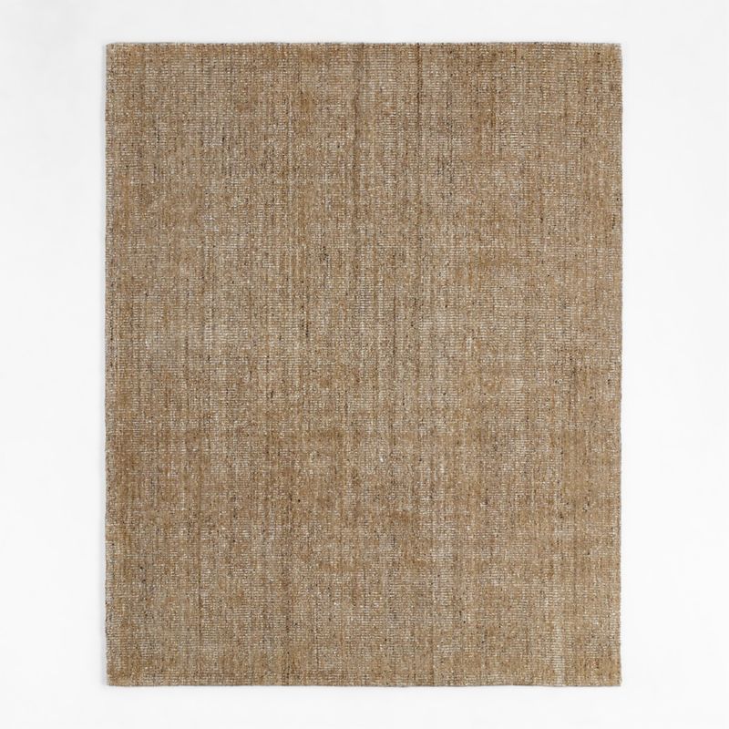 Vienne Performance Wool Handwoven Ocher Yellow Area Rug 6'x9'