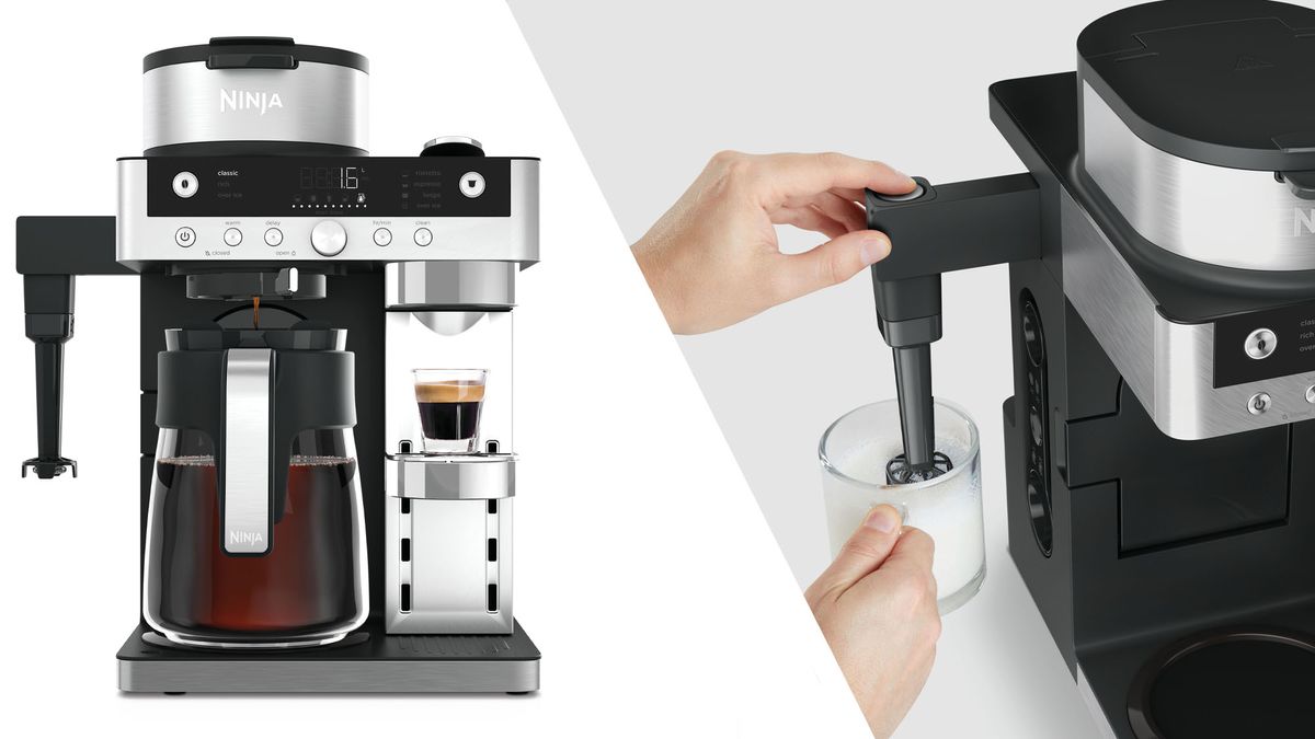 Ninja's new multi-purpose DualBrew machine makes both filter coffee and espresso to save space in your kitchen