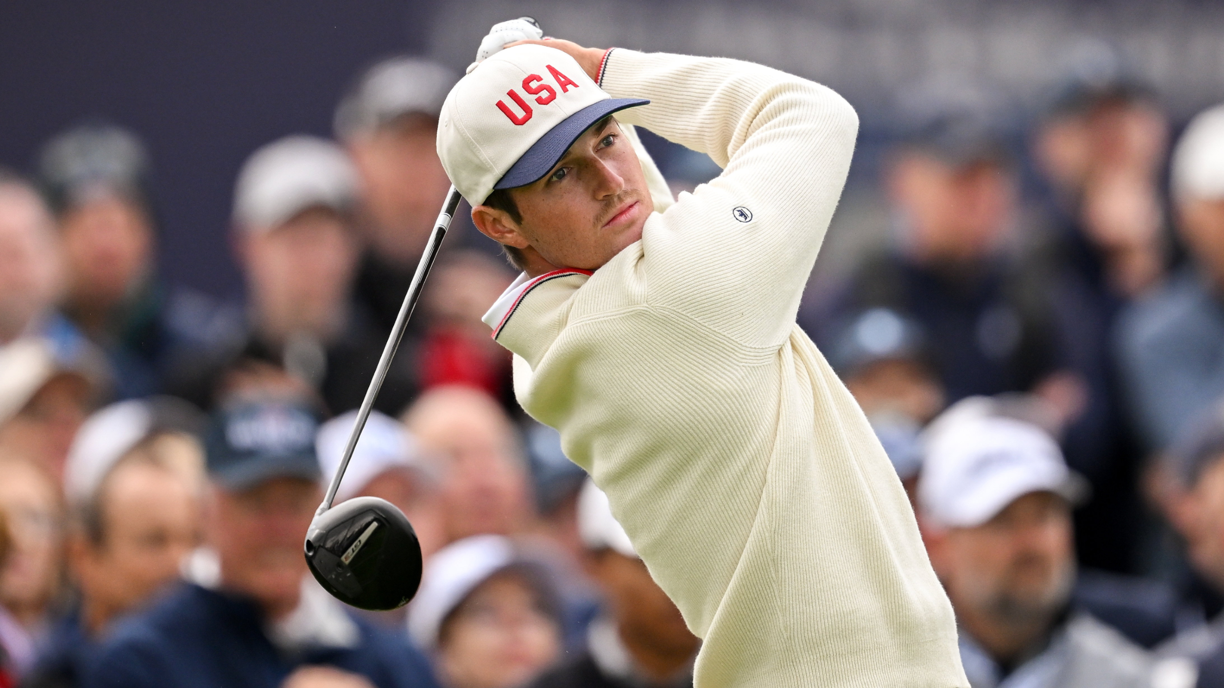 Preston Stout during the Walker Cup