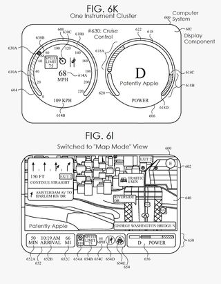Apple Vision Pro driving patent