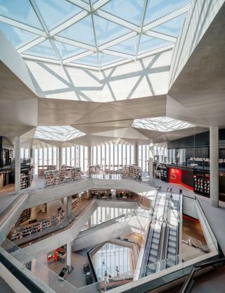 Deichman Library Oslo central void