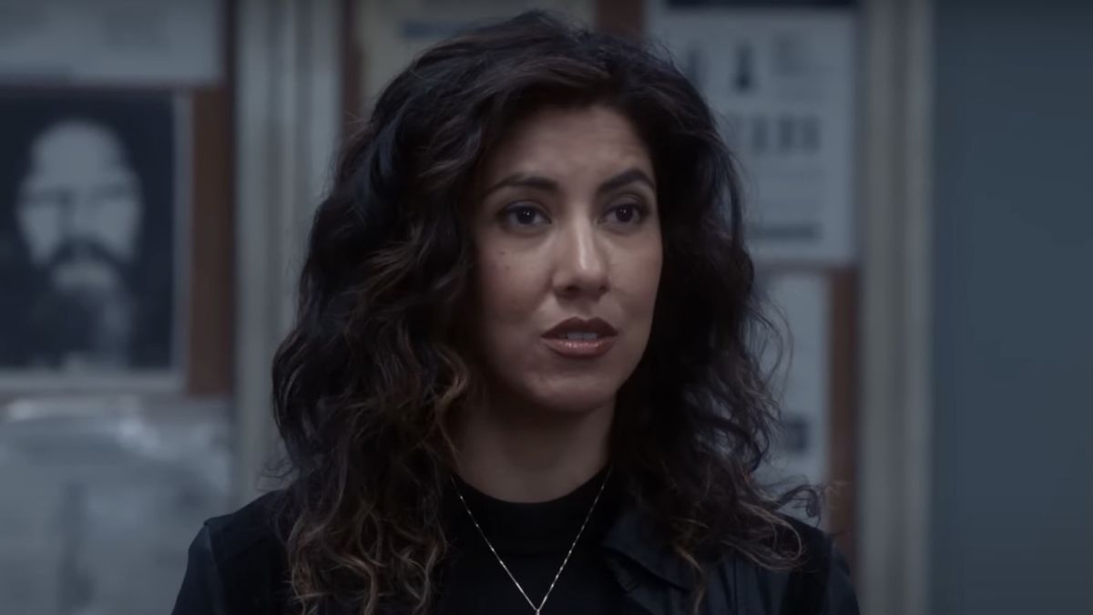 Stephanie Beatriz as Rosa Diaz coming out as bisexual on Brooklyn Nine-Nine