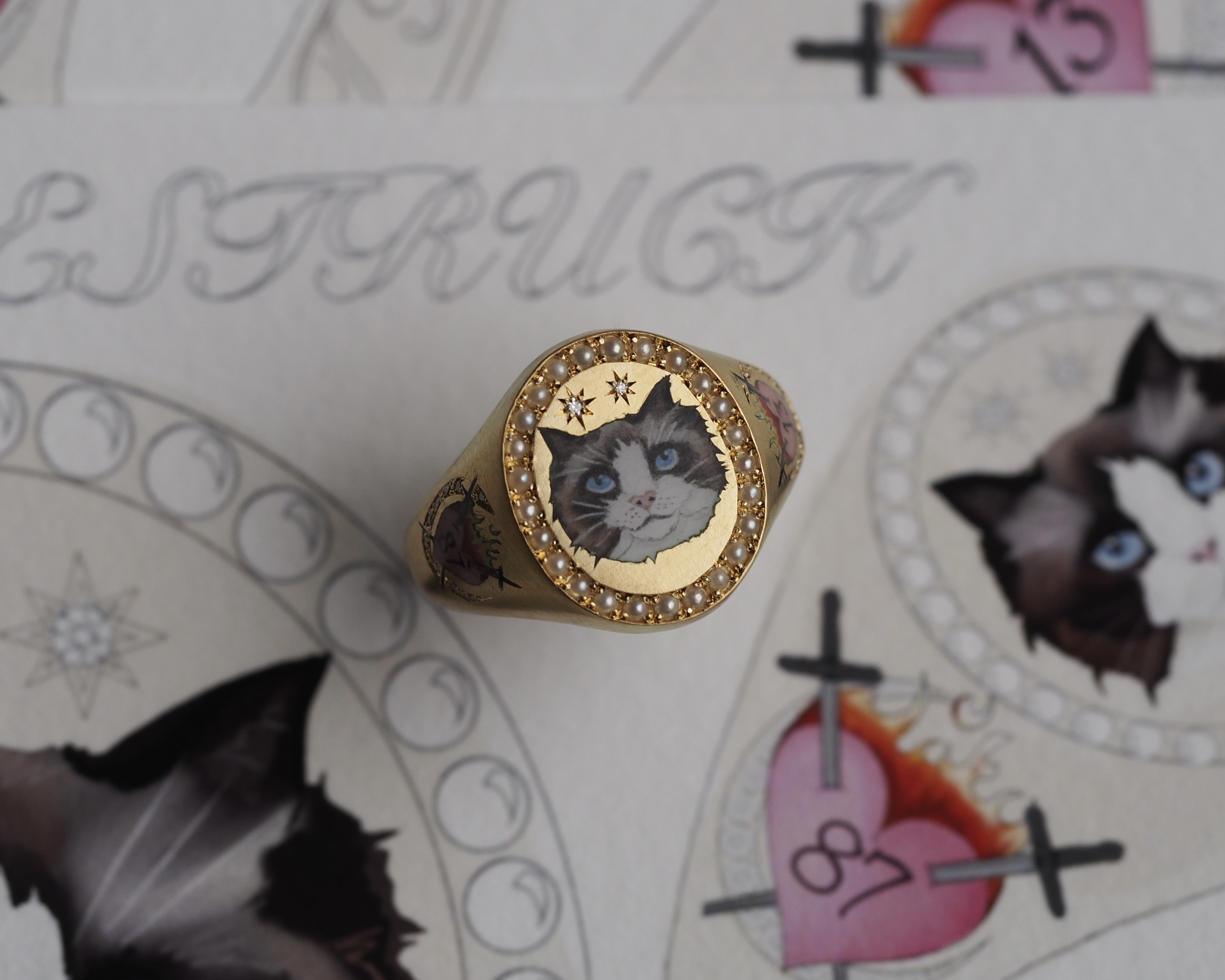 Cece Jewellery ring for Taylor Swift