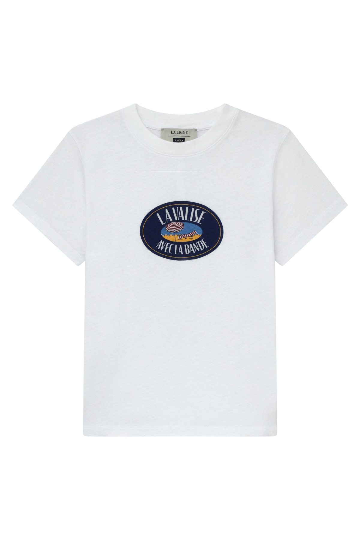 La Ligne SOUVENIR TEE IN WHITE