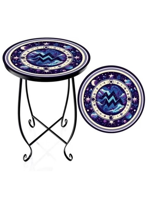 Rekopi Patio Side Table, Plant Stand