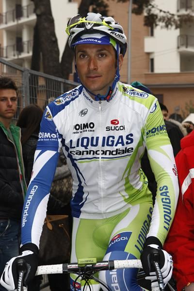 Ivan Basso (Liquigas - Cannondale) before the start