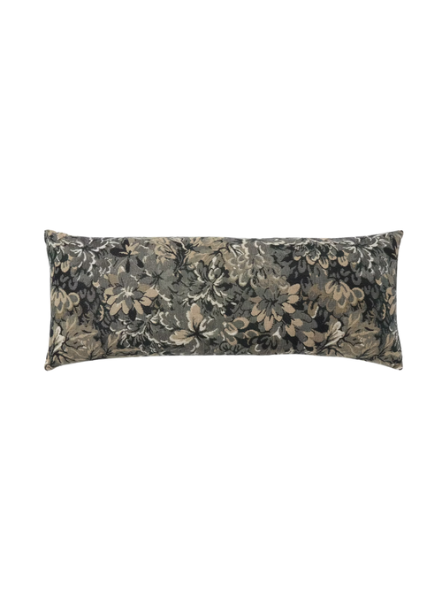 Oblong Floral Tapestry Decorative Pillow 