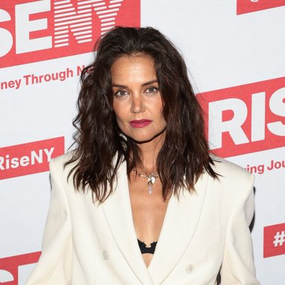 Katie Holmes attends RiseNY’s official grand opening celebration