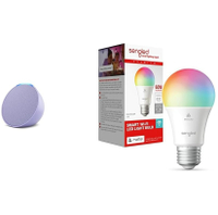 Echo Pop + Free Smart Bulb: $39 @ Amazon