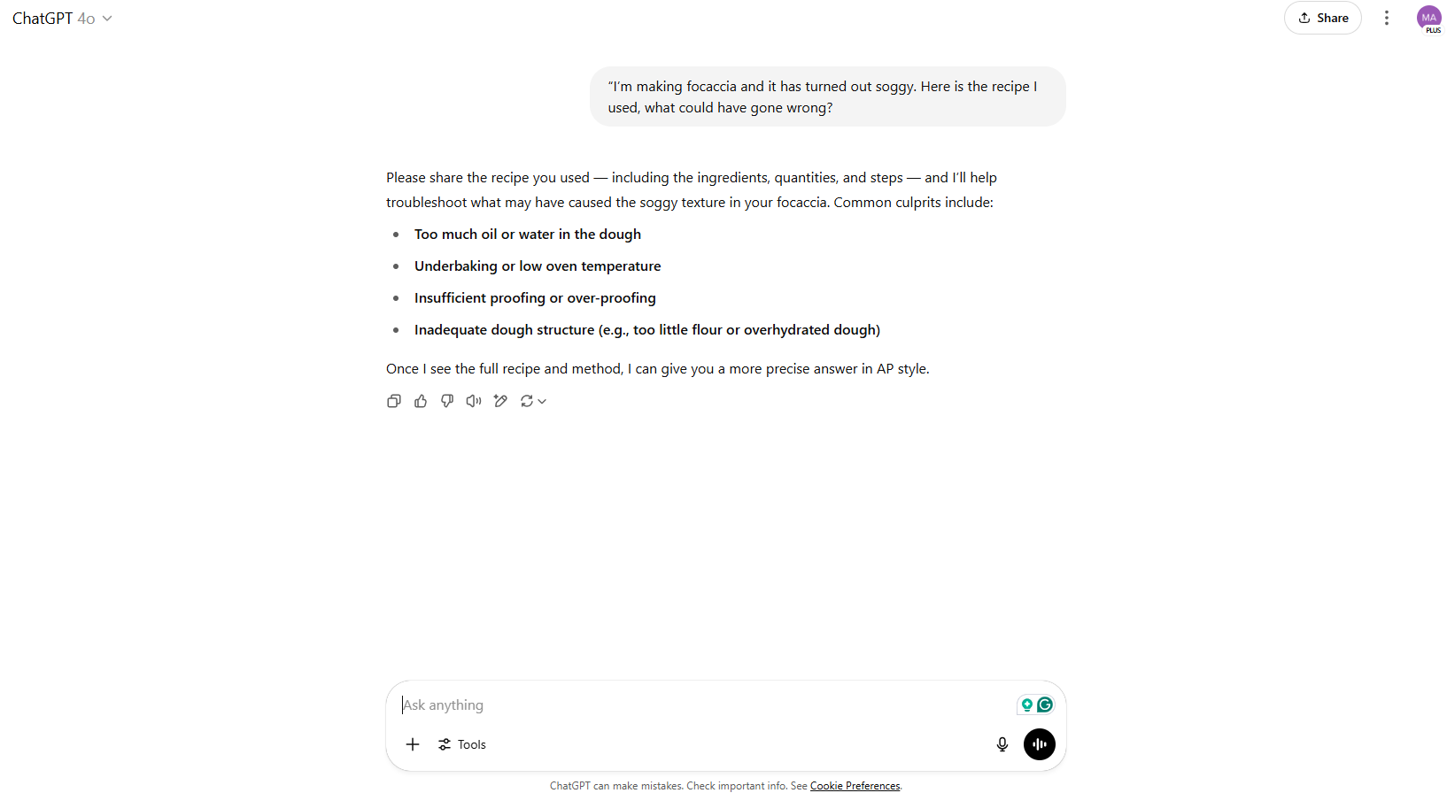 ChatGPT prompt