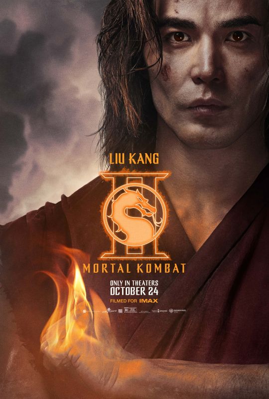 Liu Kang Mortal Kombat II poster