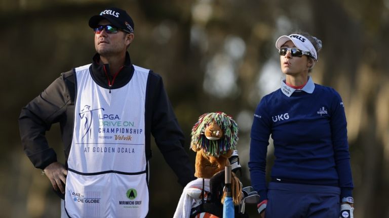 Nelly Korda Caddie
