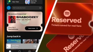 Spotify's new 'Reserved' system gives top fans priority access to concert tickets