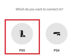 How to remote play on PS5 — Choose to connect to PS5 or PS4
