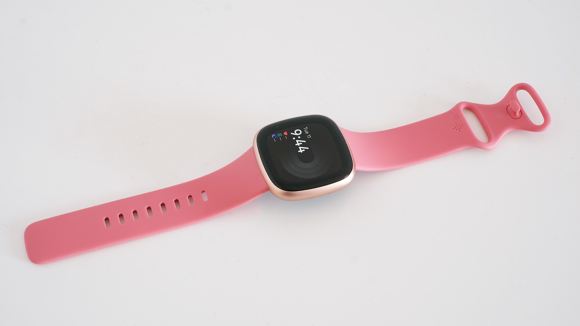 Fitbit Versa 4 on wrist