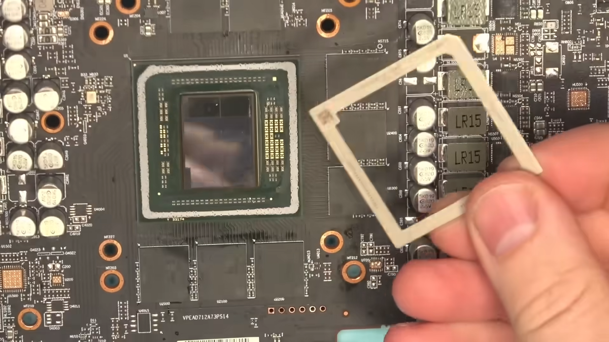 Botched GPU baking job is fixed by a maestro chef — Northwest Repairs resuscitates a dead graphics card by reballing its core and memory
