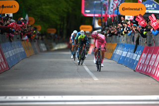 Tadej Pogačar wins stage 8 of the Giro d'Italia