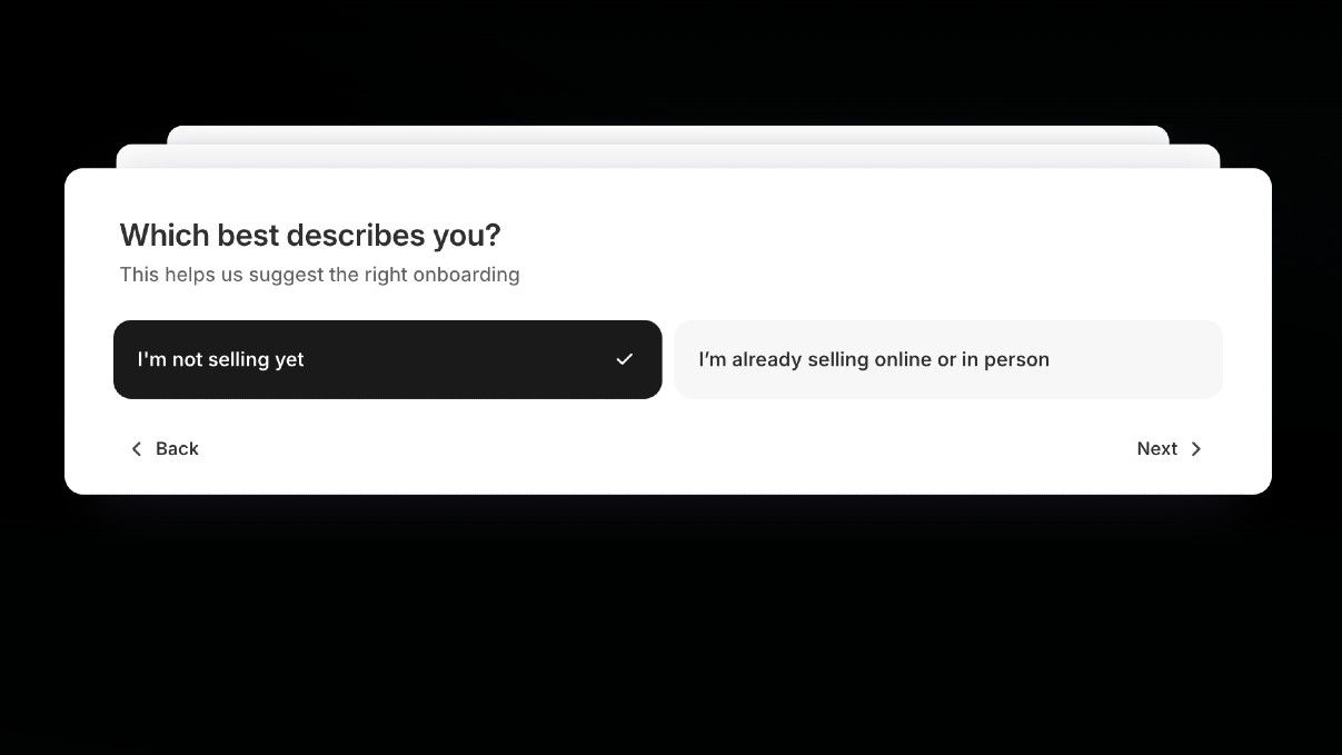 Screenshot of Shopify interface