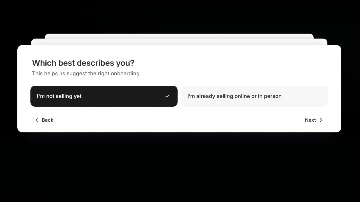 Screenshot of Shopify interface