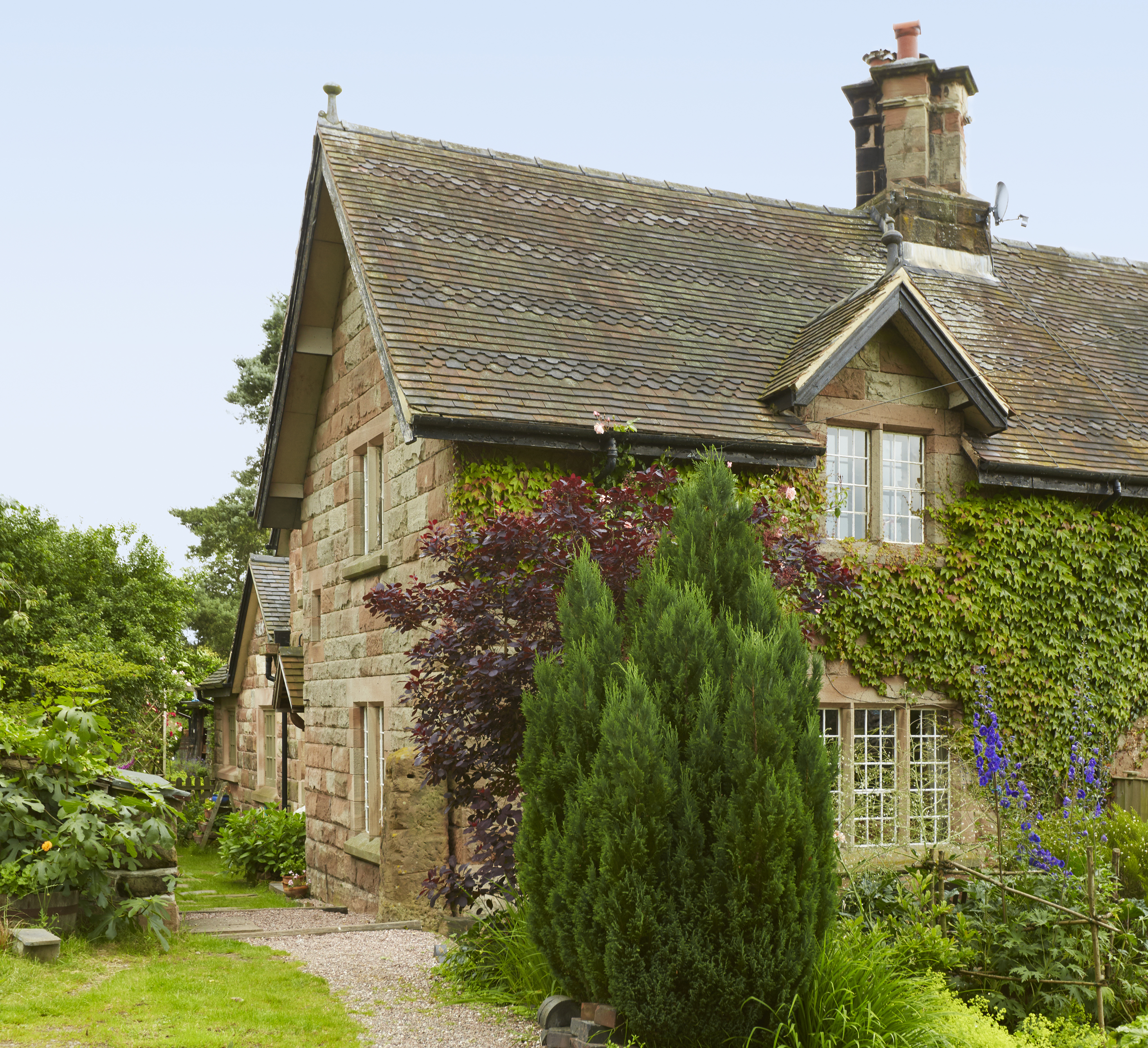 exterior of cottage