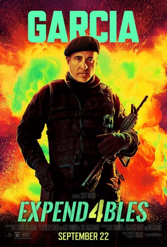 Expendables 4 character poster Andy Garcia