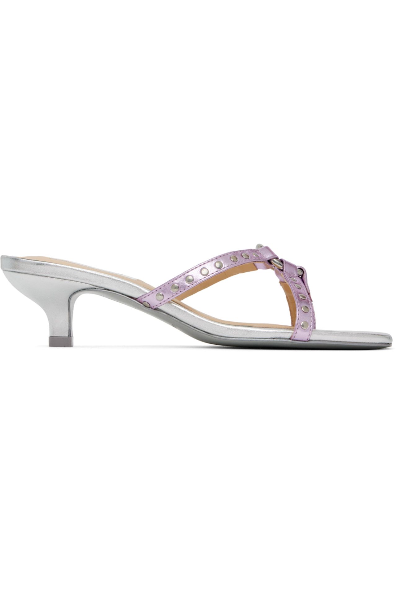Sandy Liang, Spy Kitten Heeled Sandals