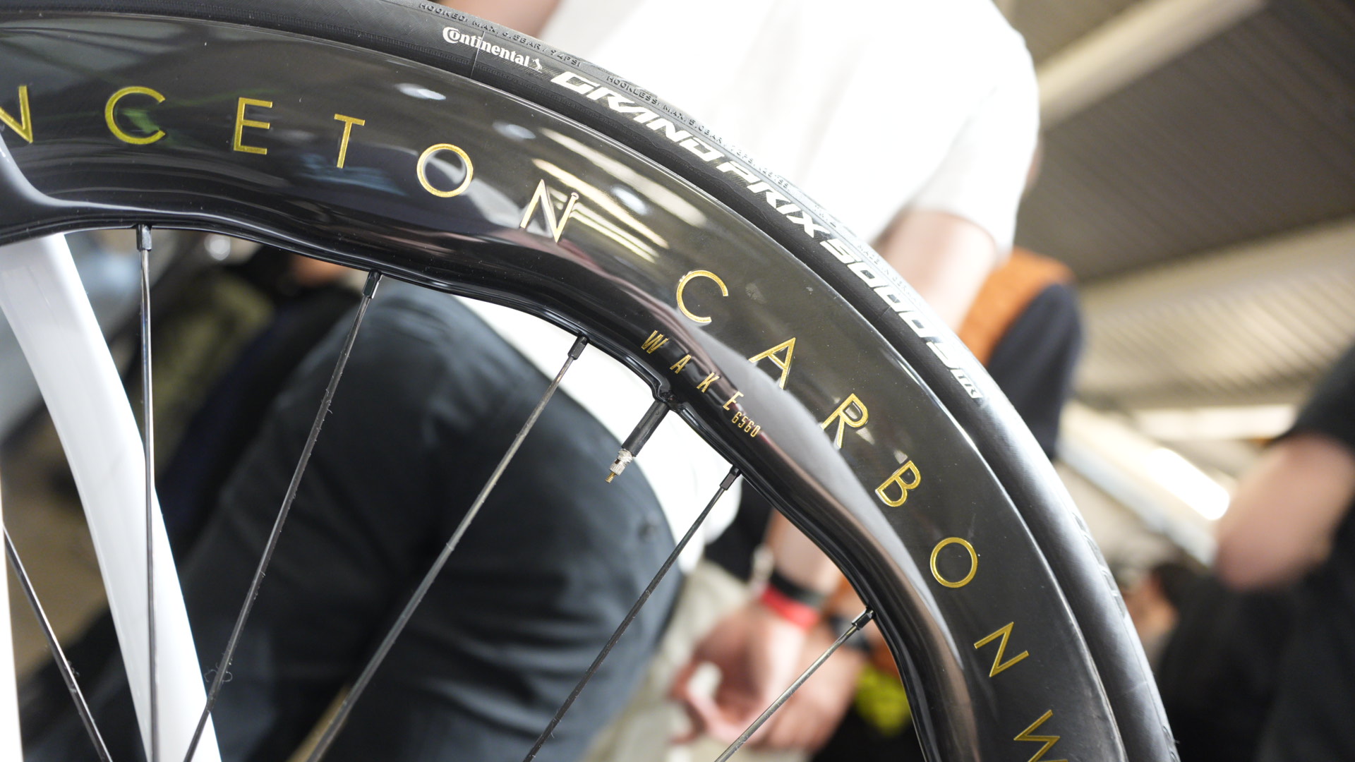 close up details of expensive bikes