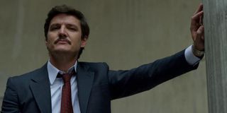 Pedro Pascal on Narcos