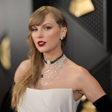 Taylor Swift attends the 66th Grammy Awards