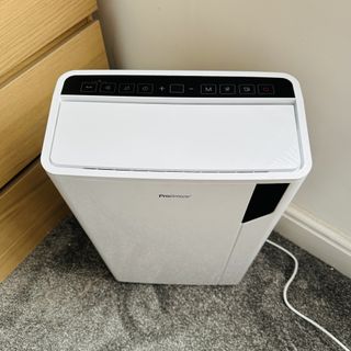 The Pro Breeze 20L Premium Dehumidifier with Special Laundry Mode from above