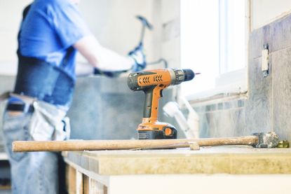 Removing kitchen cabinets