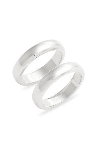 Demi Fine Timeless Set of 2 Band Rings