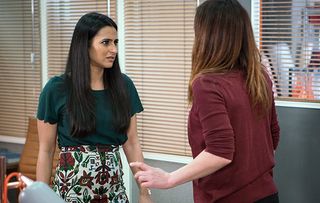 Alya Nazir in Coronation Street