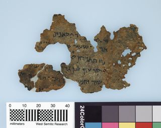 This fragment preserves part of the Book of Genesis and tells part of the story of Jacob.