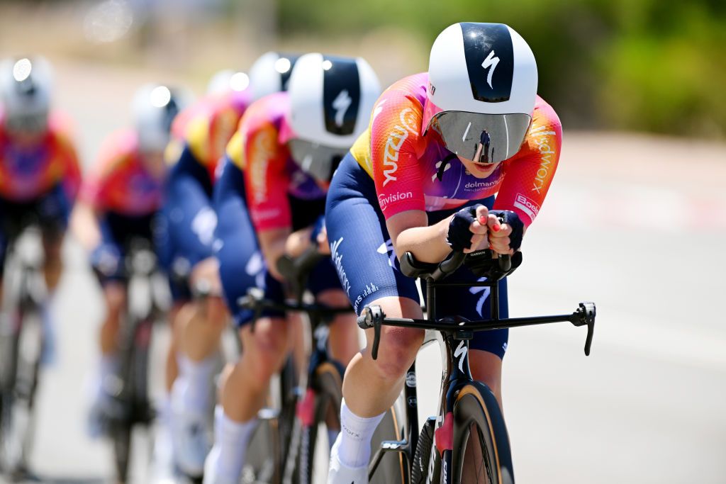 SD Worx in the La Vuelta Femenina TTT