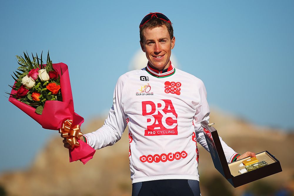 Brendan Canty (Drapac) was the best young rider in Oman.