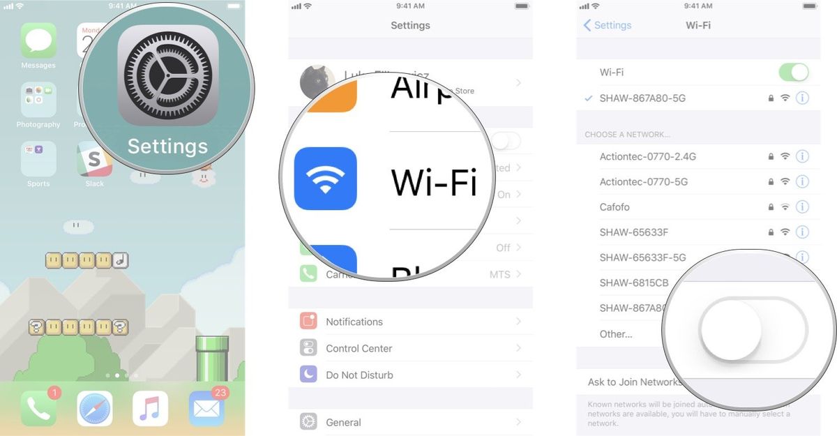 How to enable WiFi on your iPhone and iPad iMore