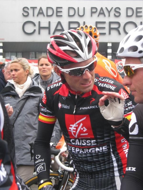 Alejandro Valverde (Caisse d'Epargne) was at Fl&egrave;che Wallonne