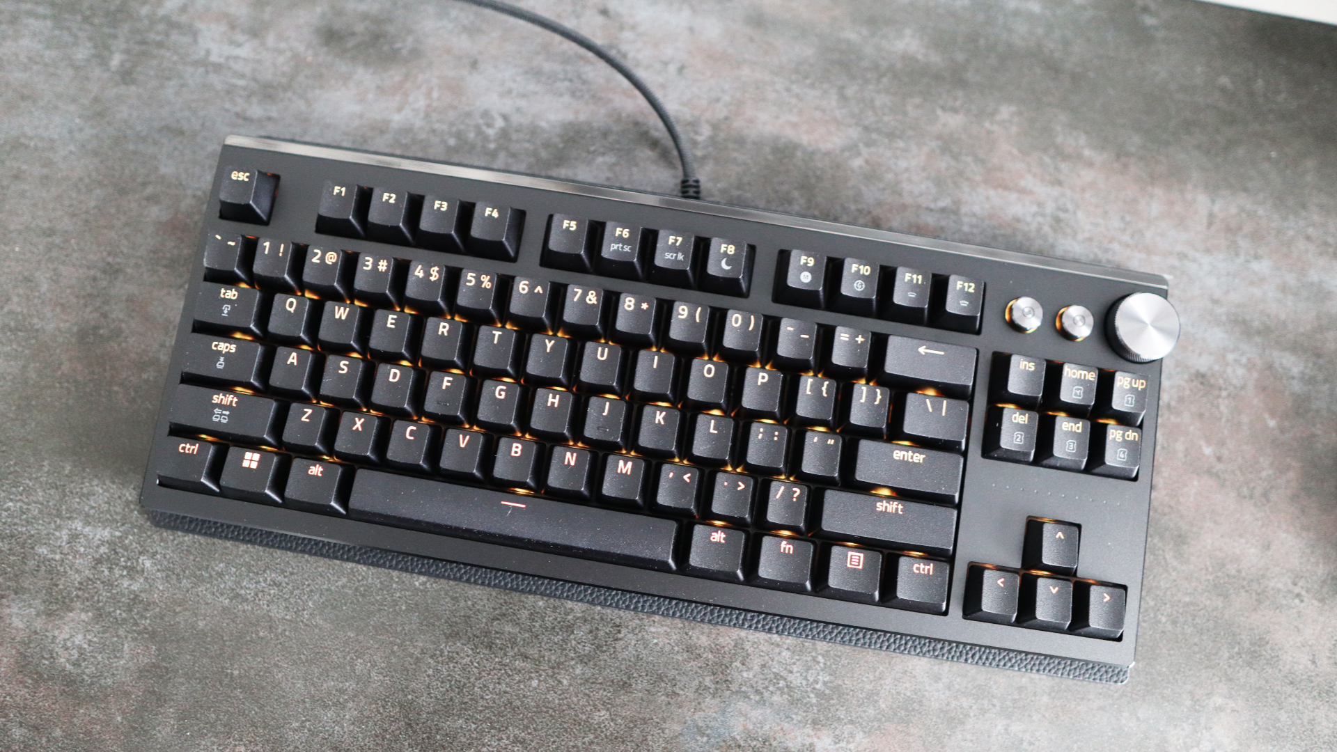 Razer Huntsman Signature Edition on a desk