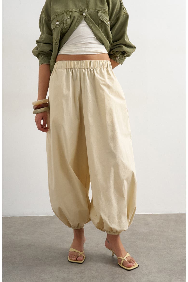 Cotton Balloon Pants