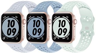 Bandiction 3 Pack Sport Band Apple Watch Render Cropped